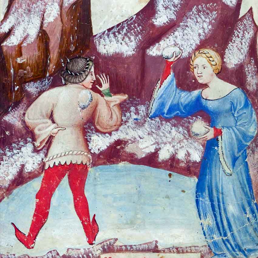 Tacuinum Sanitatis, Milan or Pavia ca. 1390-1400 (BnF, Nouvelle acquisition latine 1673, fol. 96v)
